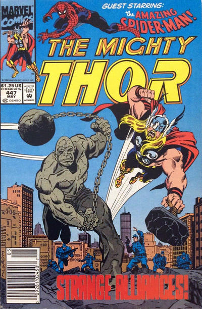 Thor #447 [Newsstand]-Very Good (3.5 – 5)