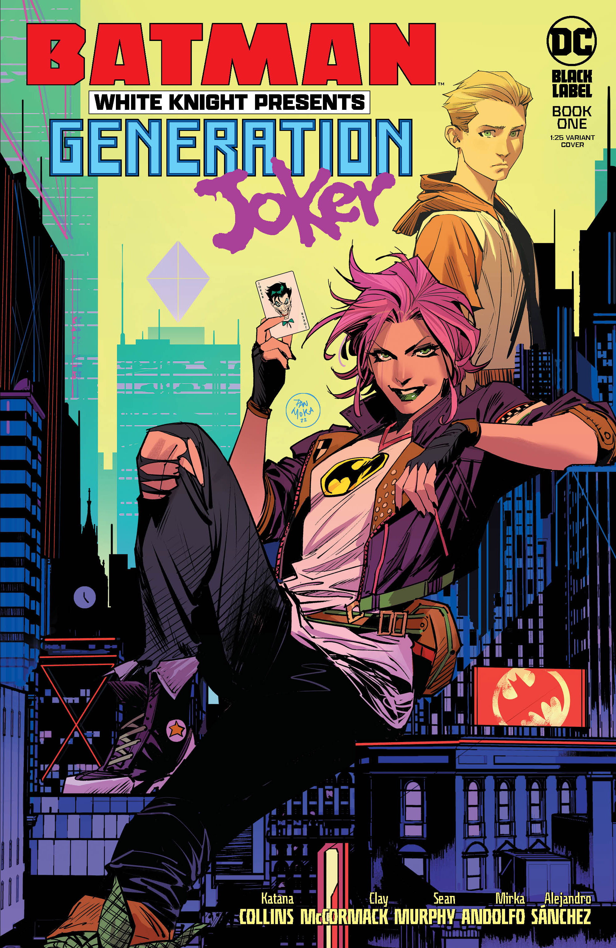 Batman White Knight Presents Generation Joker #1 Cover C 1 for 25 Variant Dan Mora