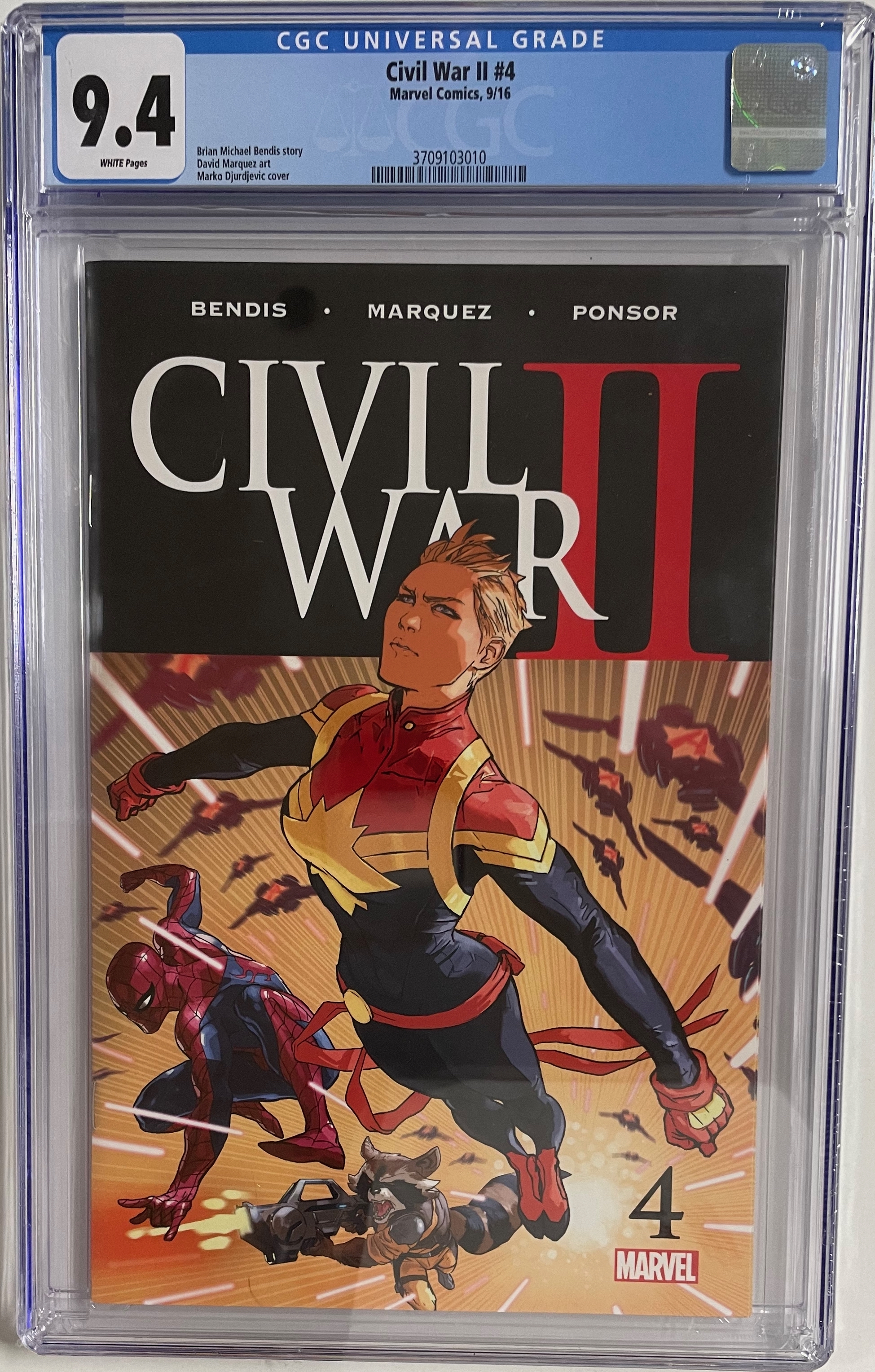 Civil War II #4 Cgc 9.4