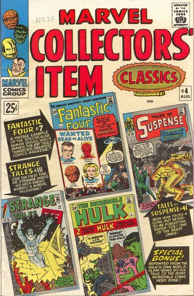 Marvel Collectors' Item Classics #4-Very Good (3.5 – 5)