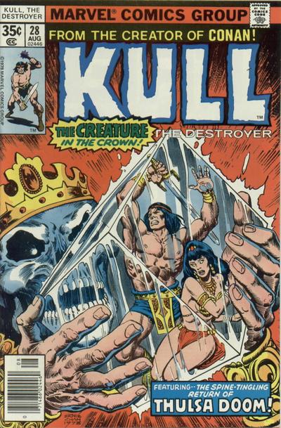 Kull, The Destroyer #28 - Vf+ 8.5