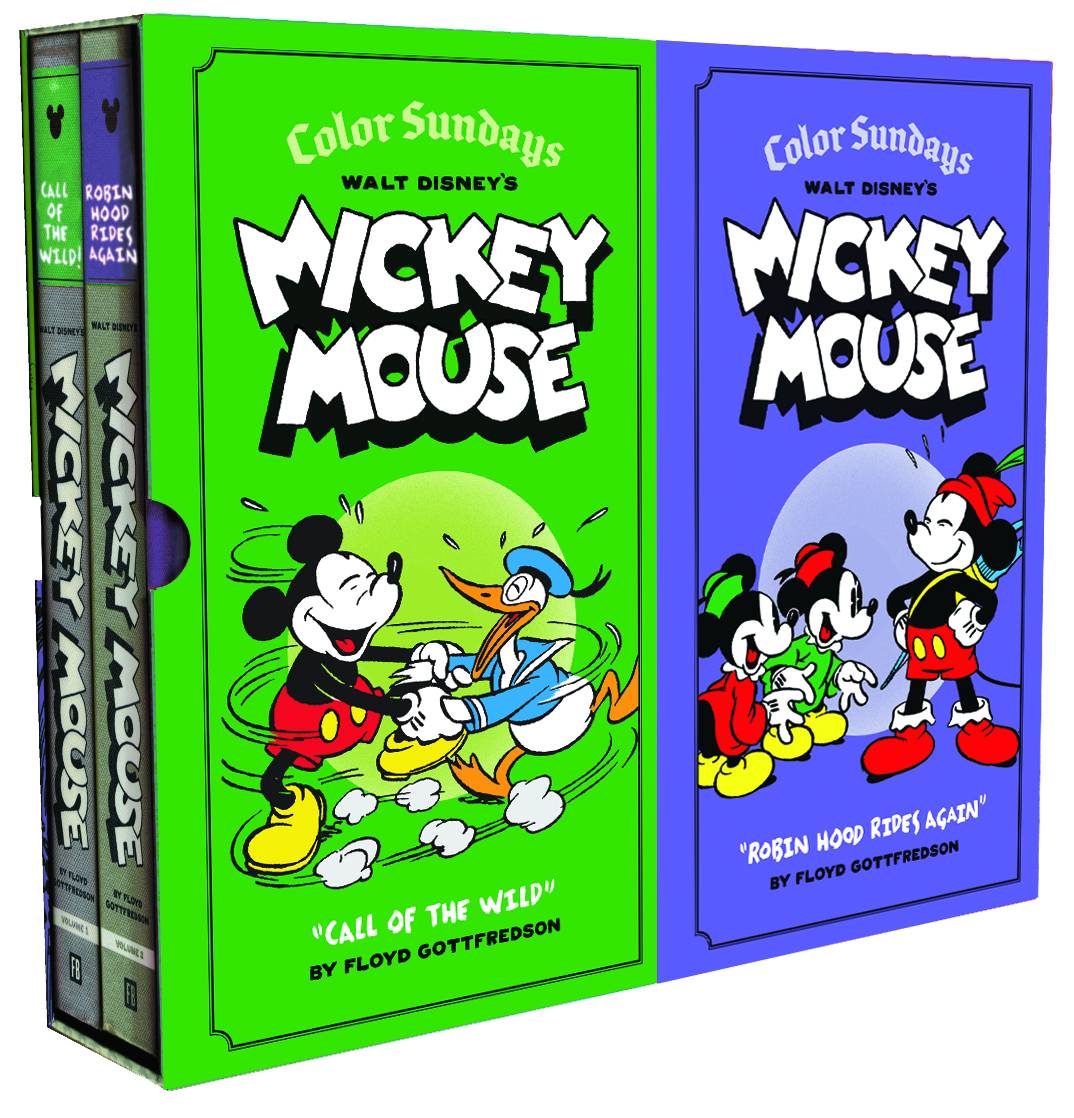 Disney Mickey Mouse Color Sundays Box Set Volume 1