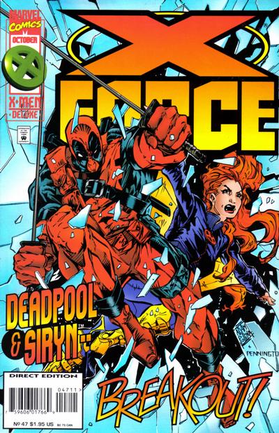 X-Force #47 [Direct Edition]-Near Mint (9.2 - 9.8)