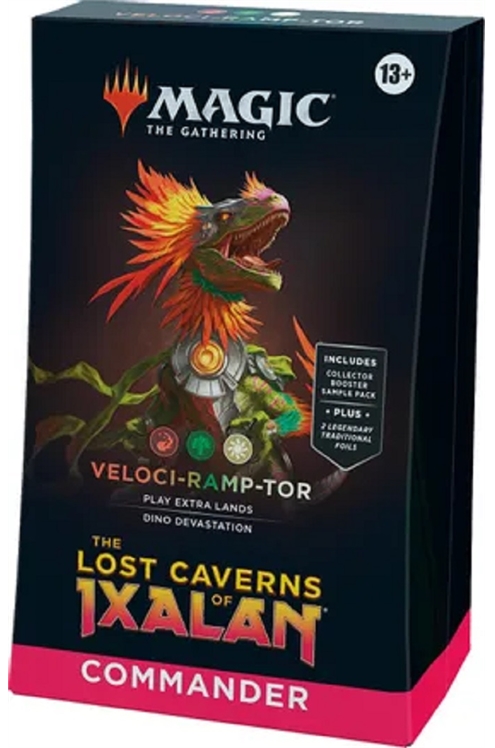 Magic The Gathering: Lost Caverns of Ixalan: Commander Deck Veloci-Ramp-Tor