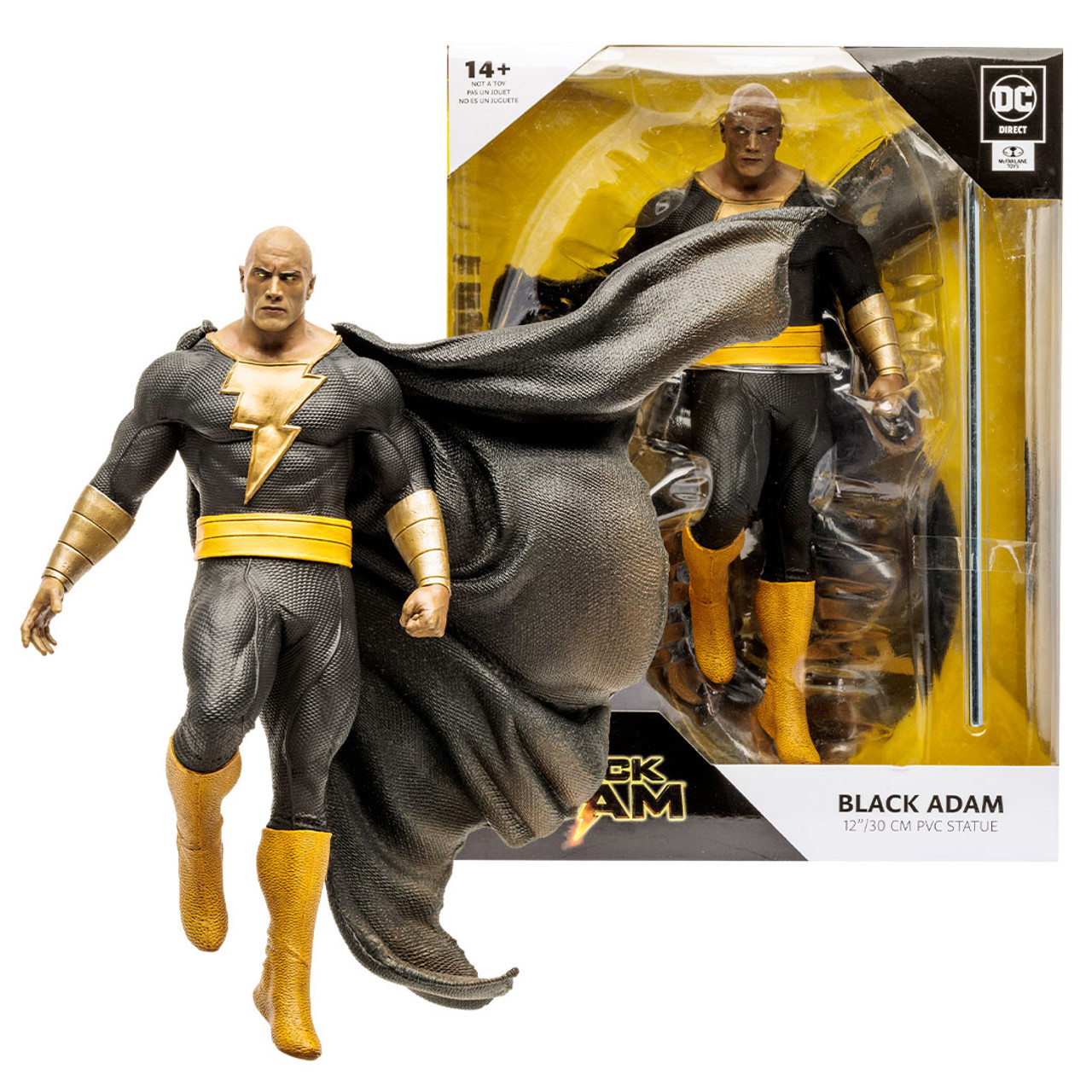 DC Direct Black Adam By Jim Lee 12-Inch Statue