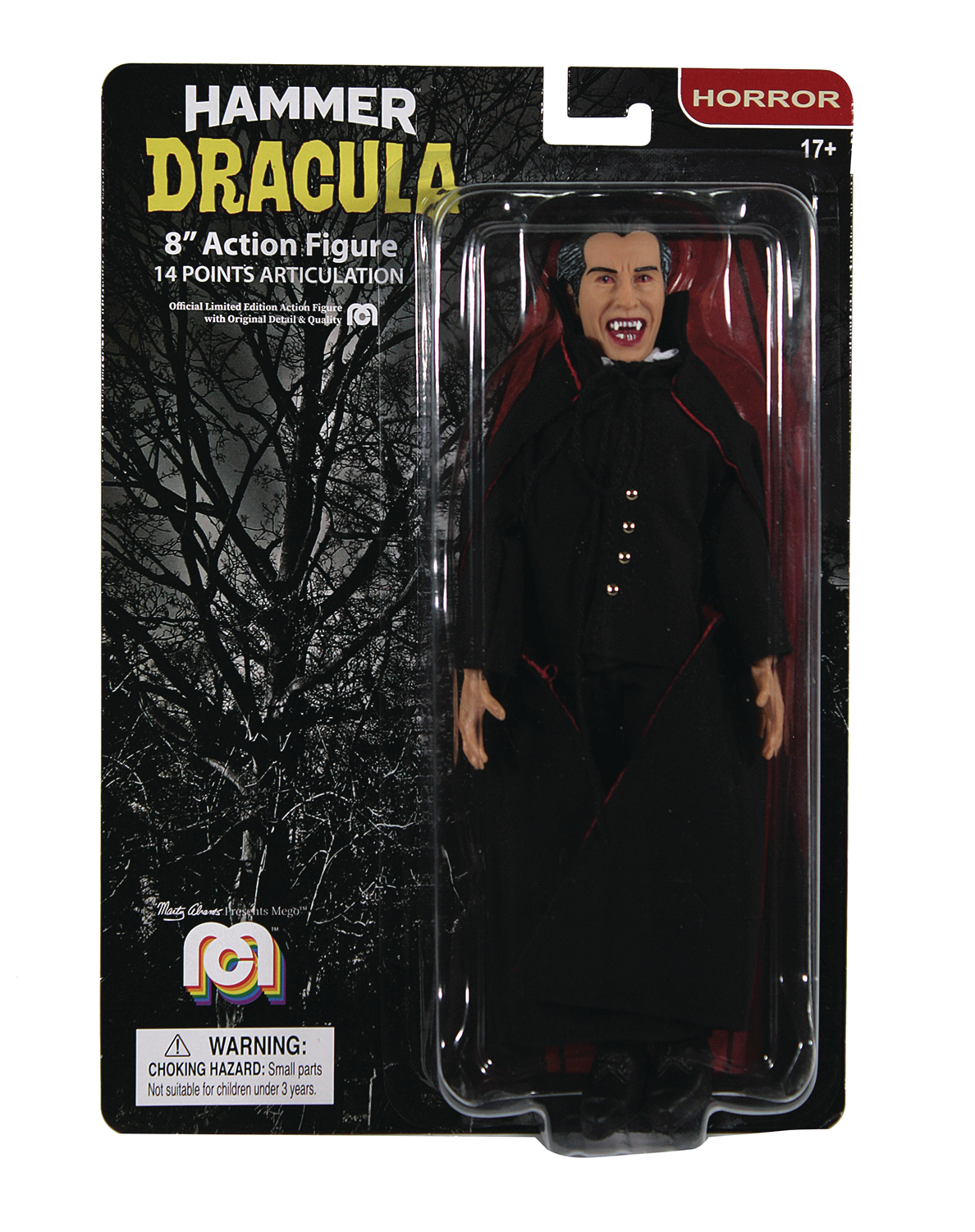 Mego Horror Hammer Dracula 8 Inch Action Figure