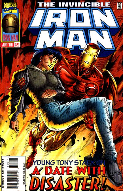 Iron Man #329 [Direct Edition] - Vf-