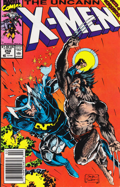The Uncanny X-Men #258 [Newsstand]-Fine (5.5 – 7)