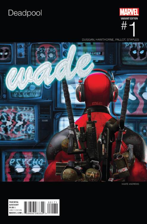 Deadpool #1 (Andrews Hip-&#8203;hop Variant) (2015)