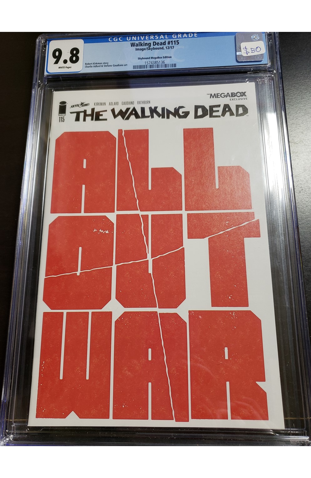 Walking Dead #115 Cgc 9.8