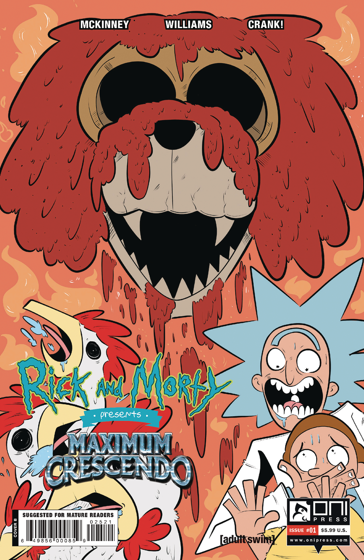 Rick and Morty Presents Maximum Crescendo #1 Cover B Lane Lloyd Variant (Mature)