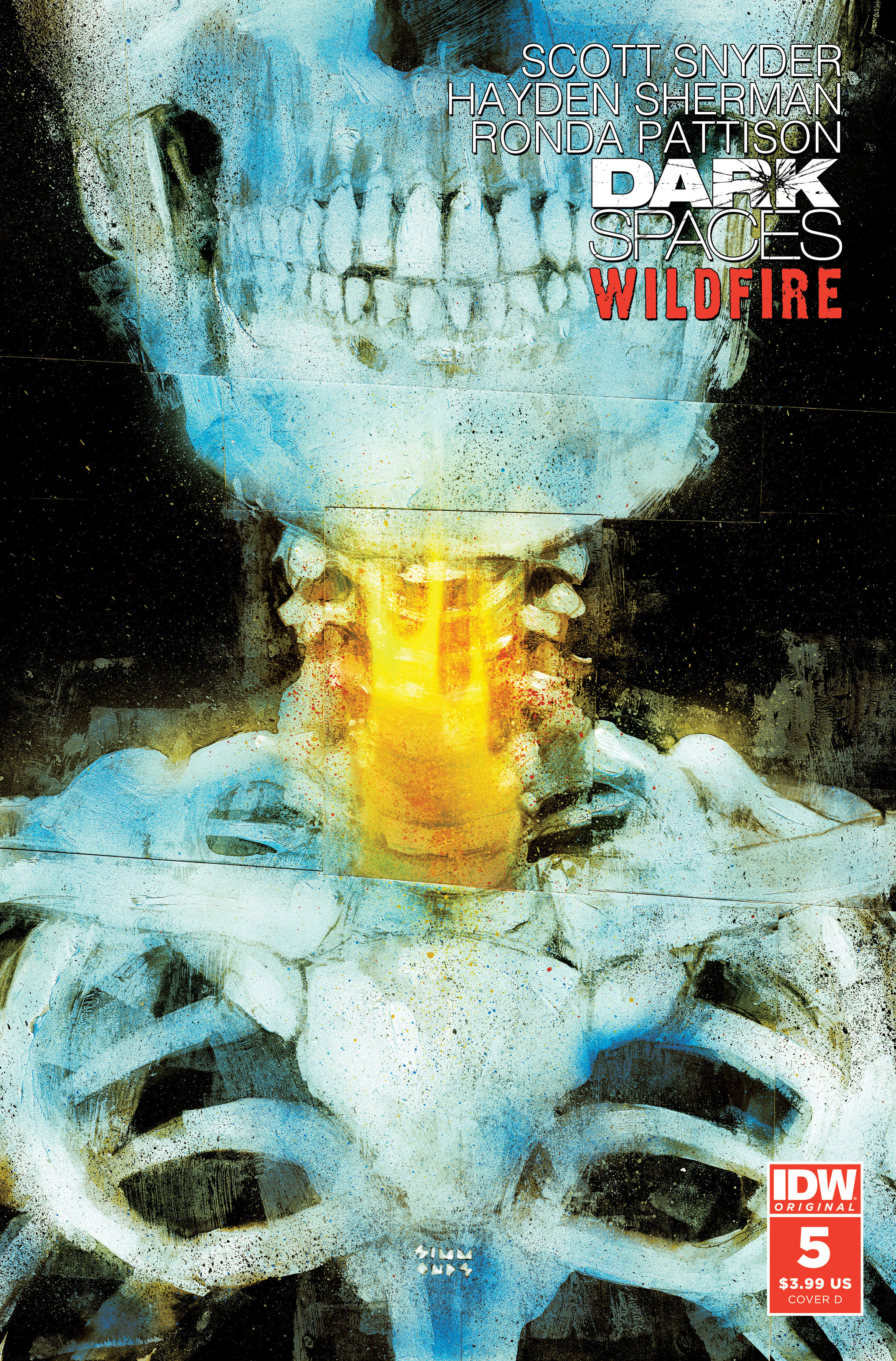Dark Spaces Wildfire #5 Cover D Simmonds (Mature)