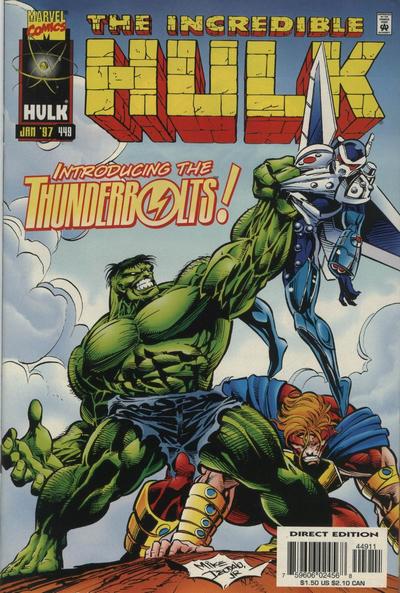 The Incredible Hulk #449 [Direct Edition](1962)- Vf/Nm 9.0