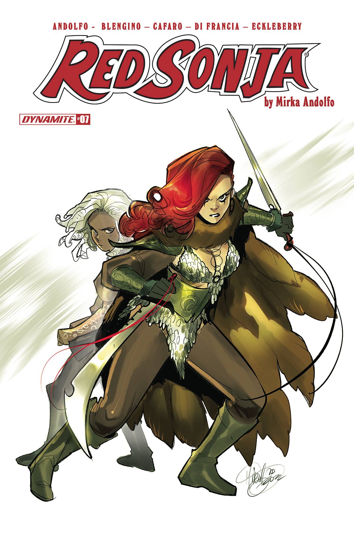 Red Sonja #7 Cover A Andolfo (2021)