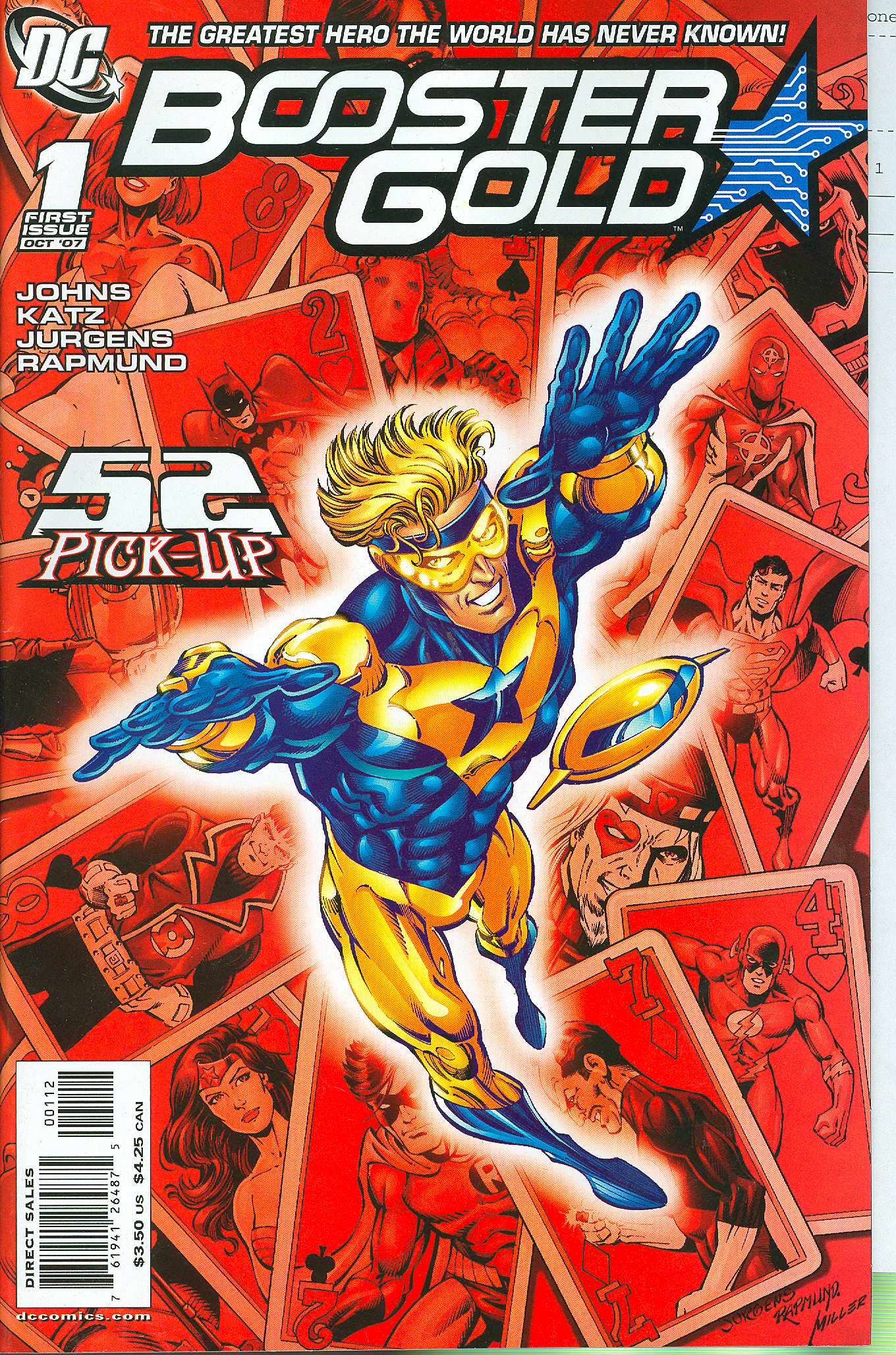 Booster Gold #1 2nd Printing (2007)