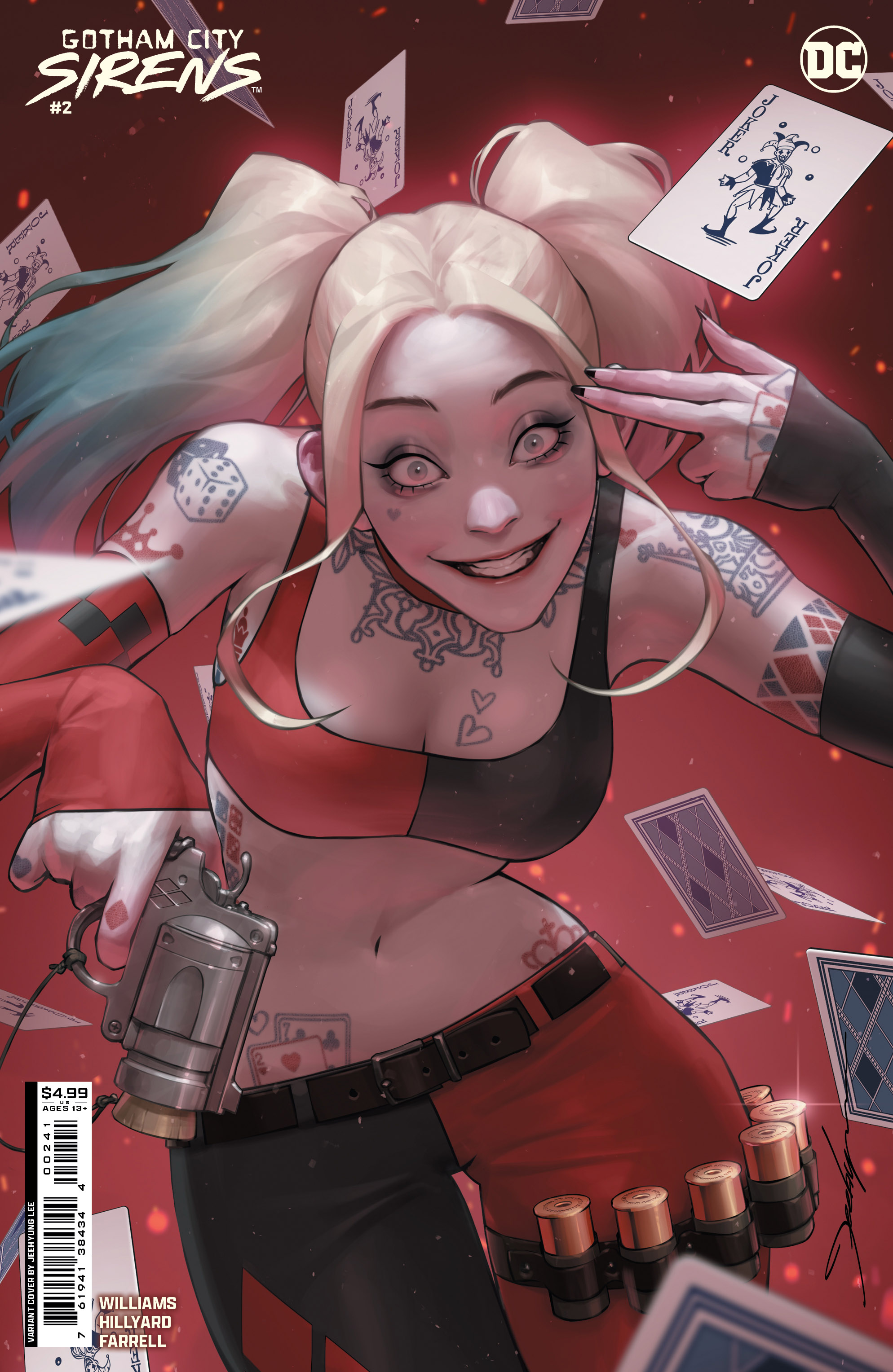 Gotham City Sirens #2 Cover C Jeehyung Lee Card Stock Variant (Of 4)