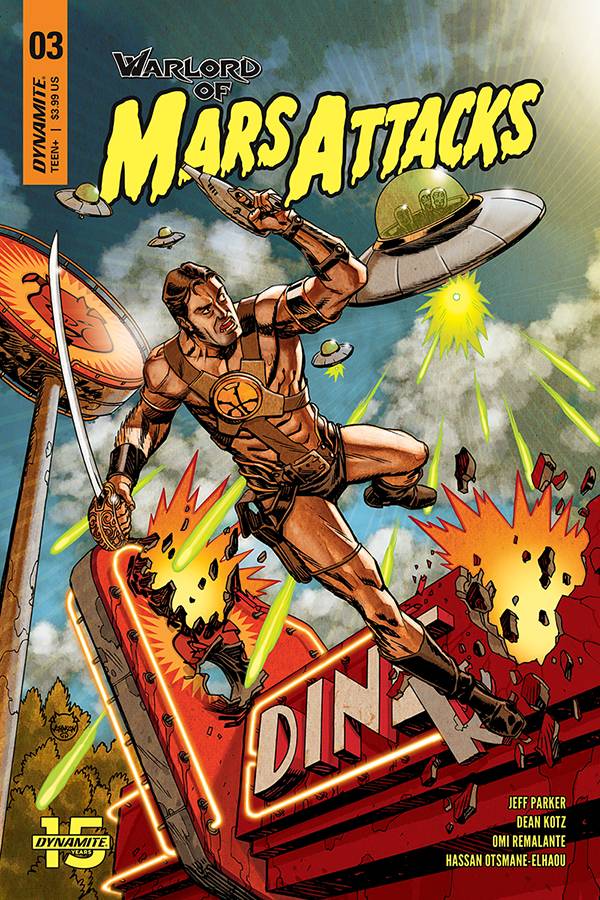 Warlord of Mars Attacks #3 Cover A Johnson