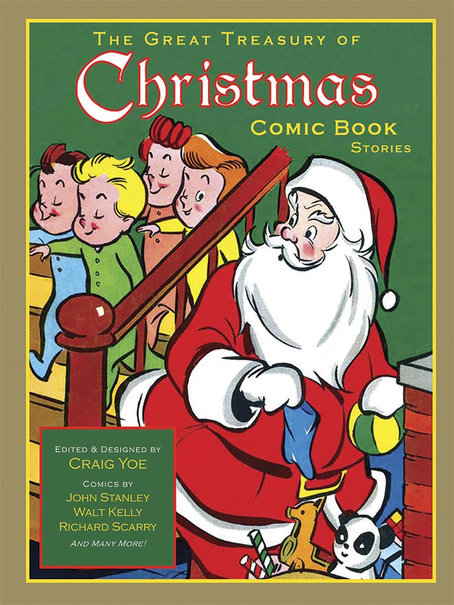 Great Treasury of Christmas Comic Book Stories Hardcover