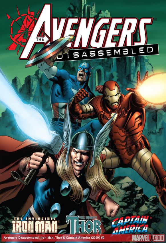 Avengers Disassembled Iron Man, Thor & Captain America (Hardcover)