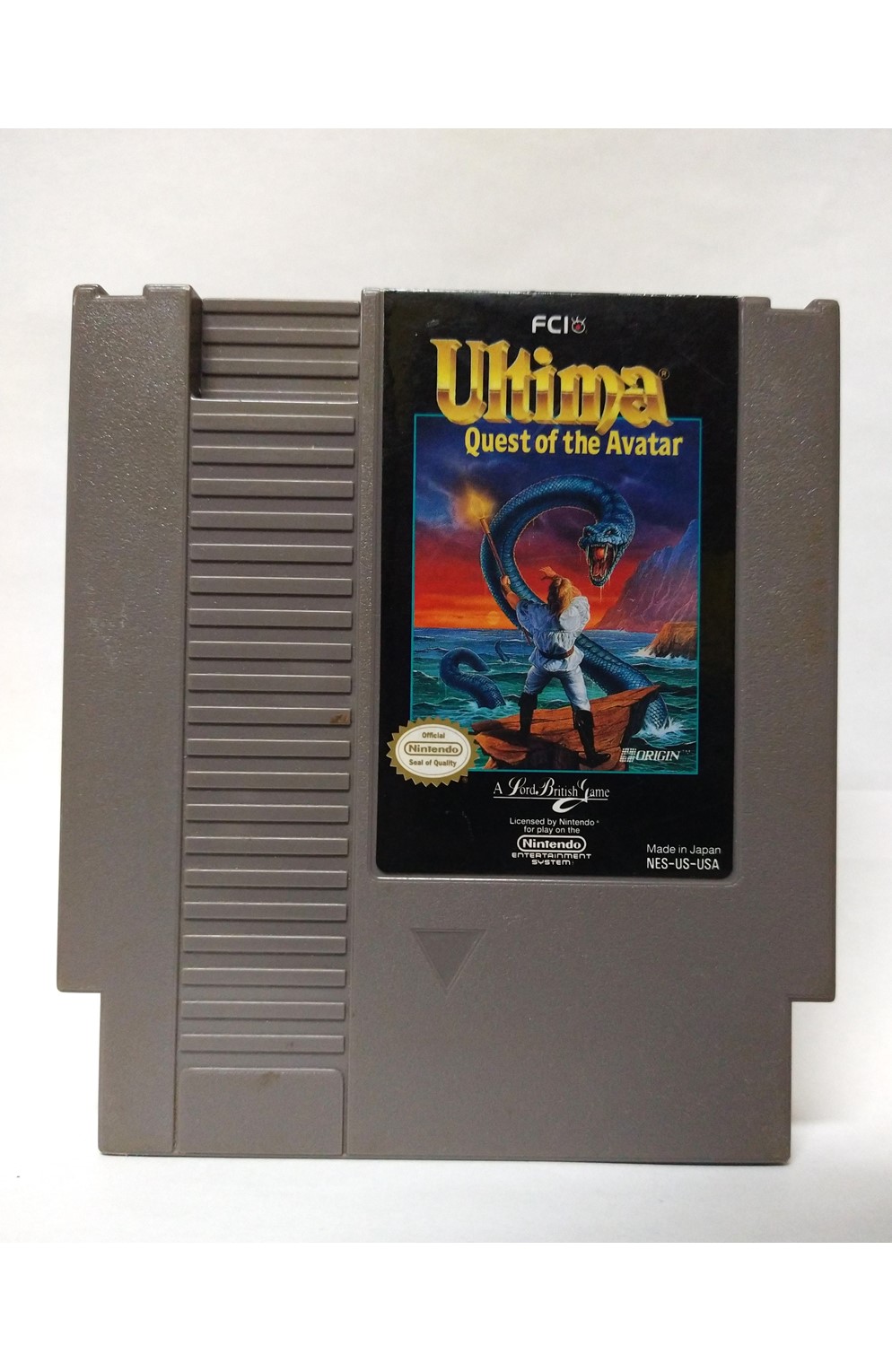 Nintendo Nes Ultima Quest of The Avatar