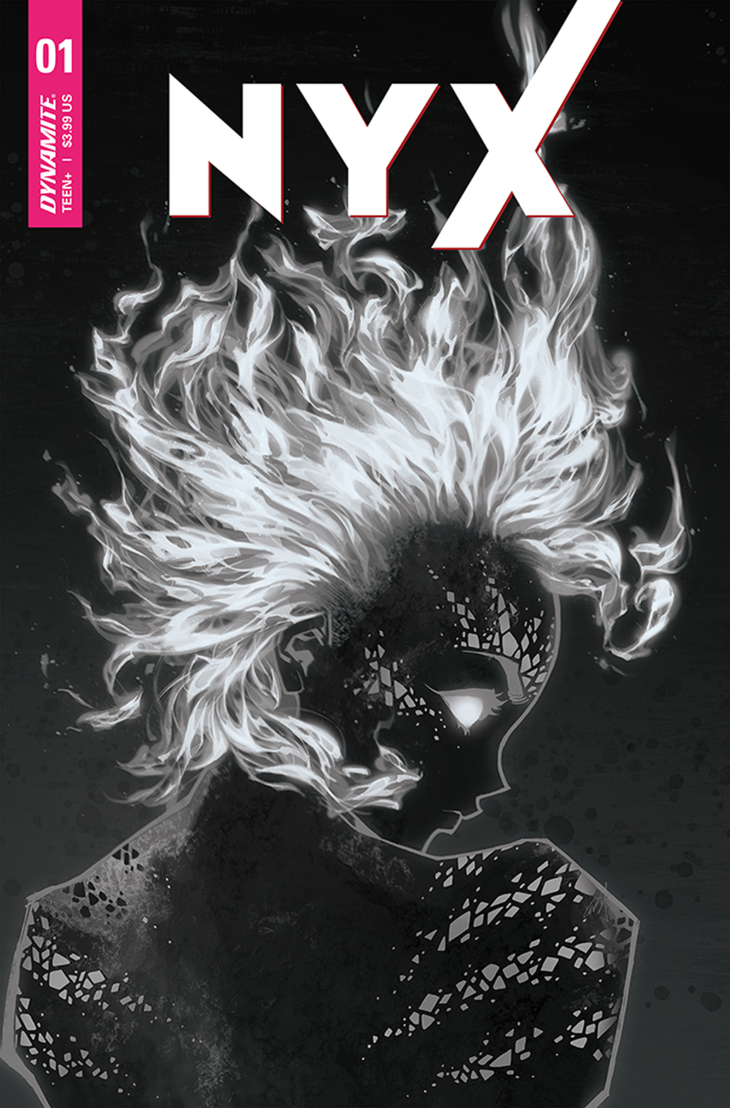 NYX #1 Cover F 1 for 10 Incentive Besch Black & White