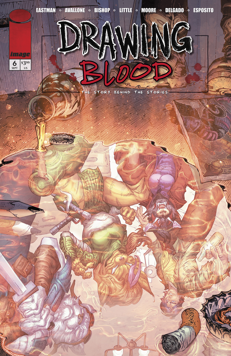 Drawing Blood #6 (Of 12) Cover C Freddie Williams II Variant