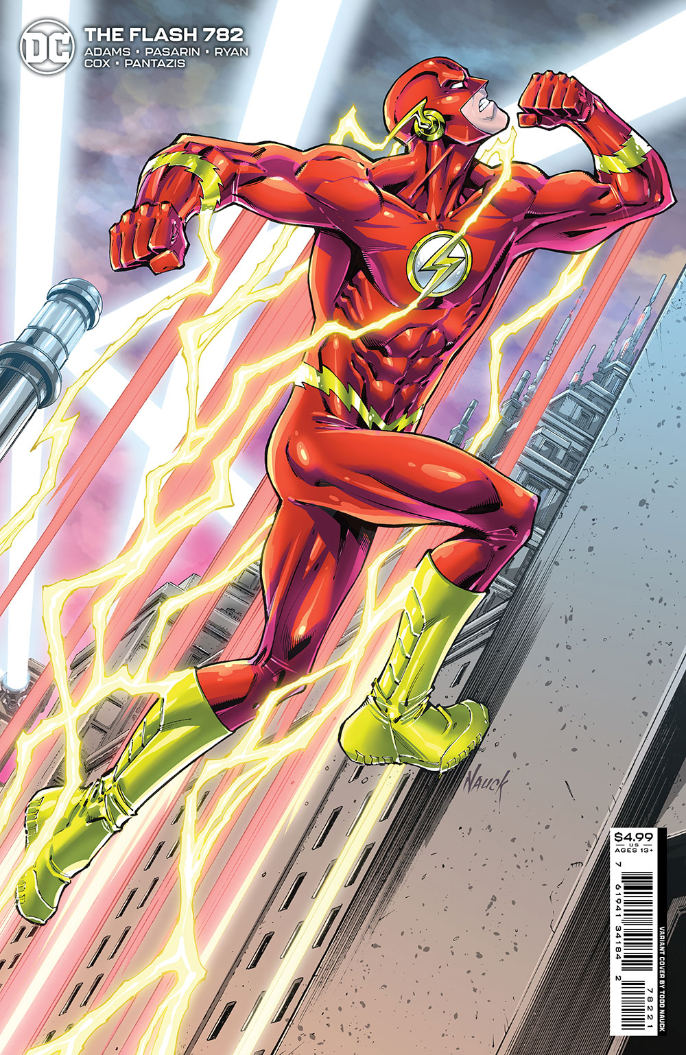 Flash #782 Cover B Todd Nauck Card Stock Variant (2016)