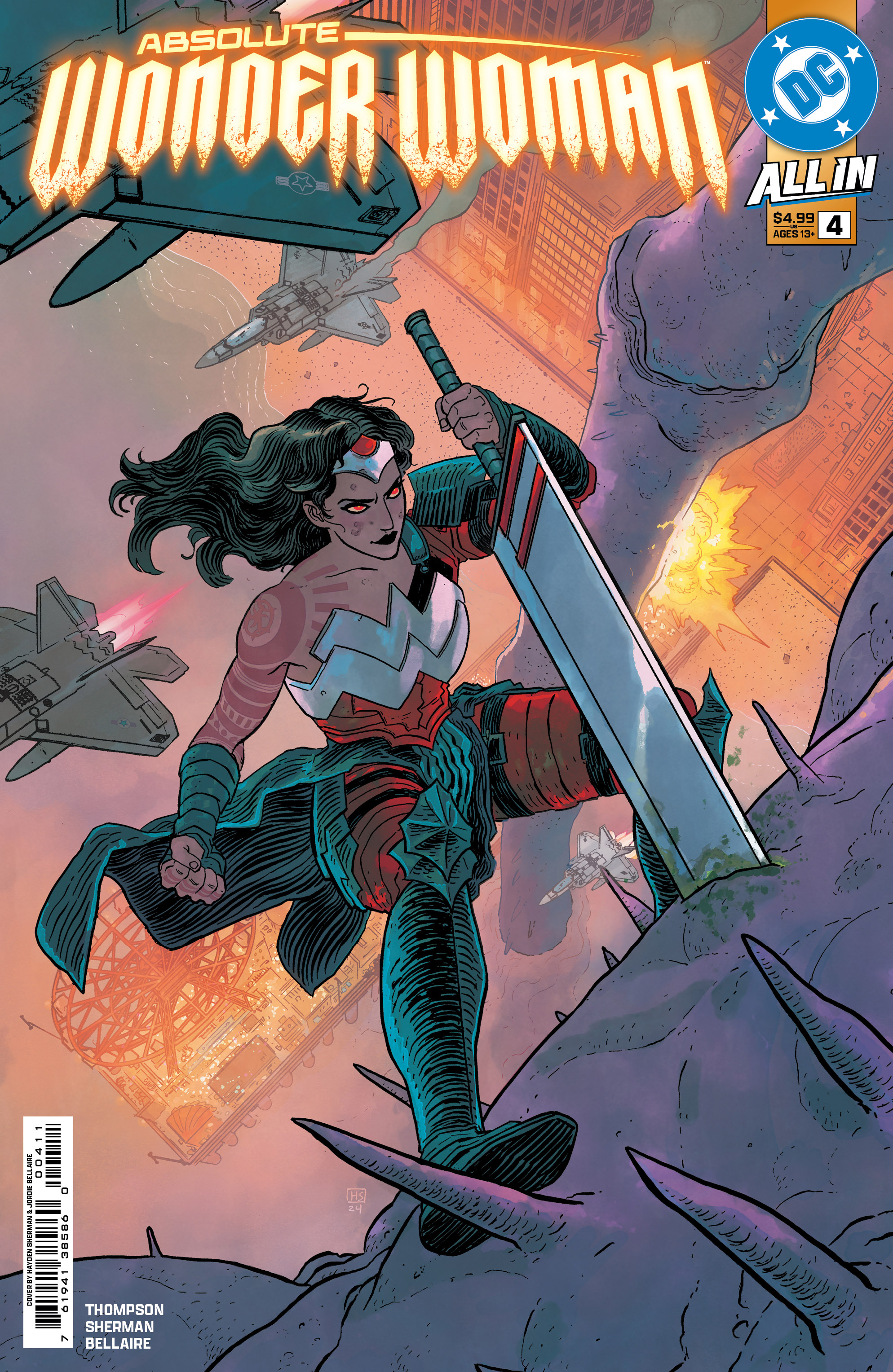 Absolute Wonder Woman #4 Cover A Hayden Sherman