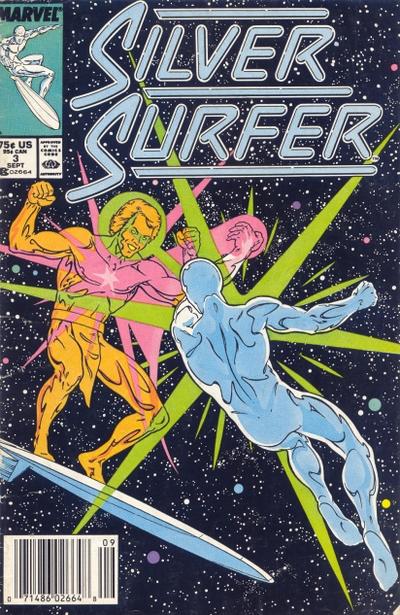 Silver Surfer #3 [Newsstand]-Very Good (3.5 – 5)