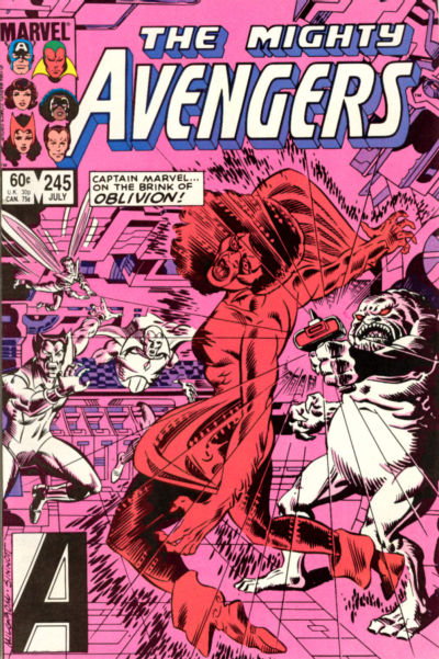 The Avengers #245 [Direct]-Fine+