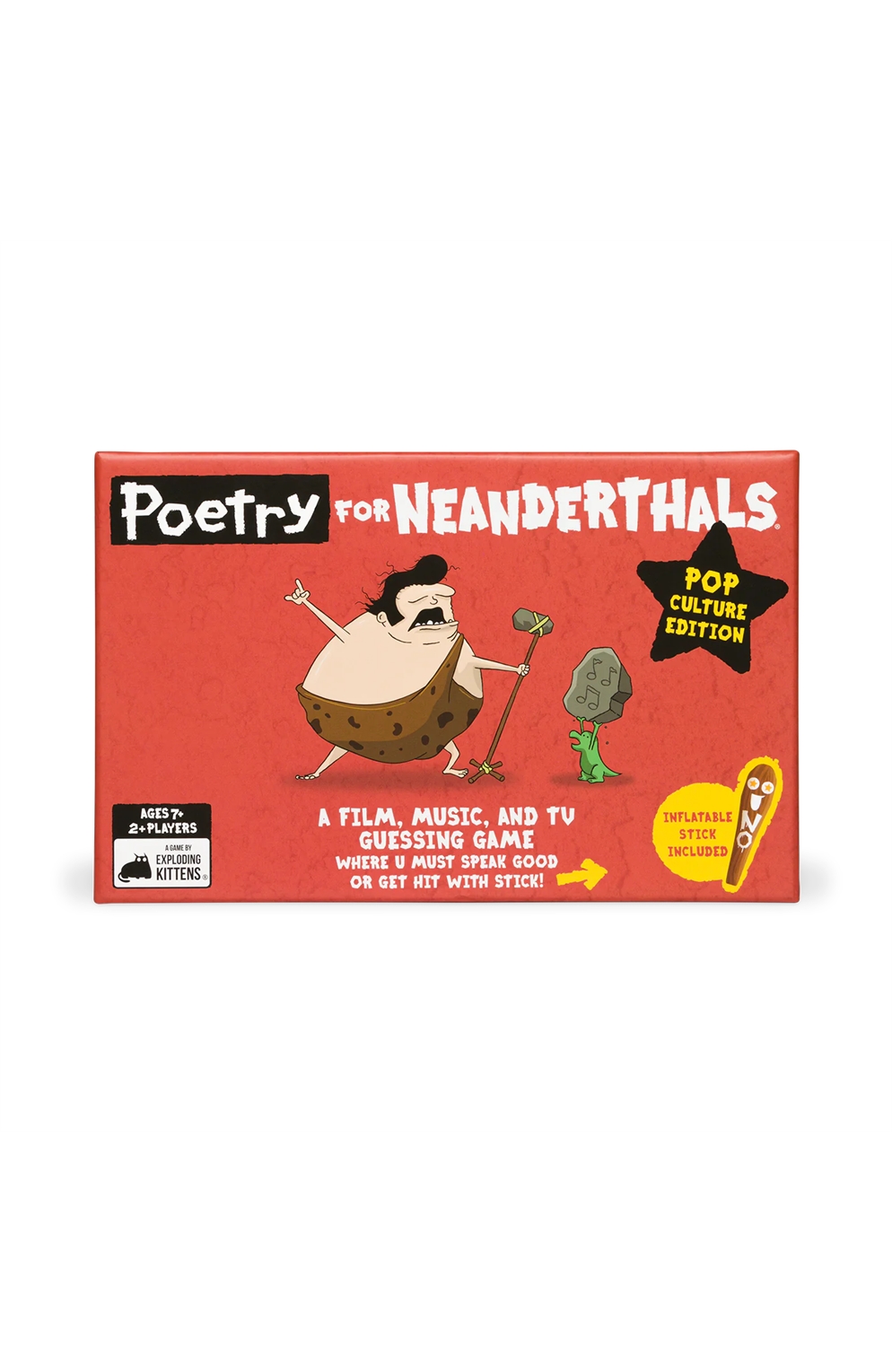 Poetry For Neanderthals: Pop Culture Edition