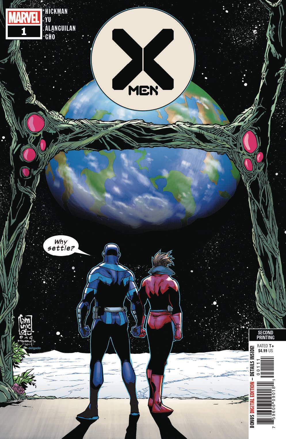 X-Men #1 2nd Printing Camuncoli Variant Dx (2019)