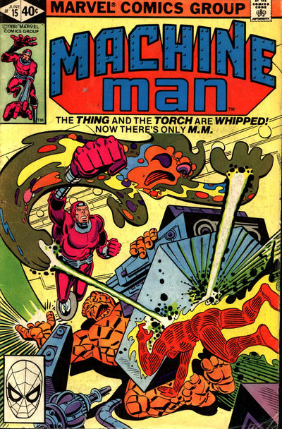 Machine Man #15 [Direct]-Near Mint (9.2 - 9.8)