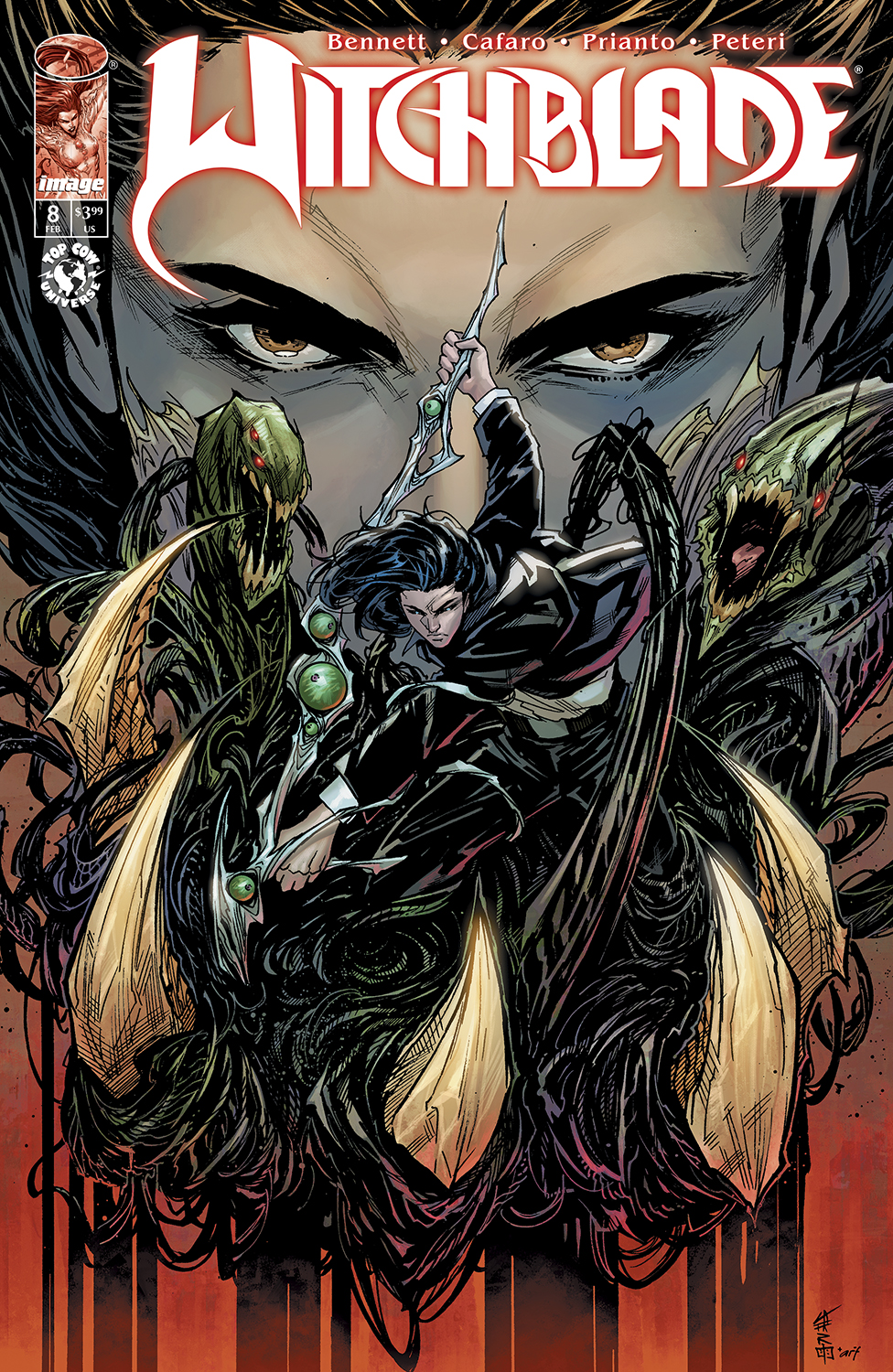 Witchblade #8 Cover A Giuseppe Cafaro & Arif Prianto (2024)