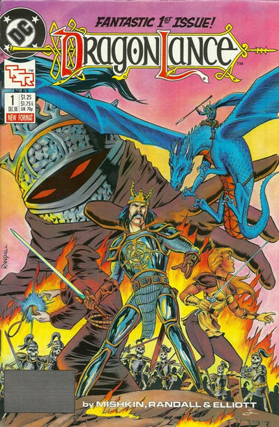 Dragonlance Comic Book #1 [Direct](1988)-Very Fine (7.5 – 9)