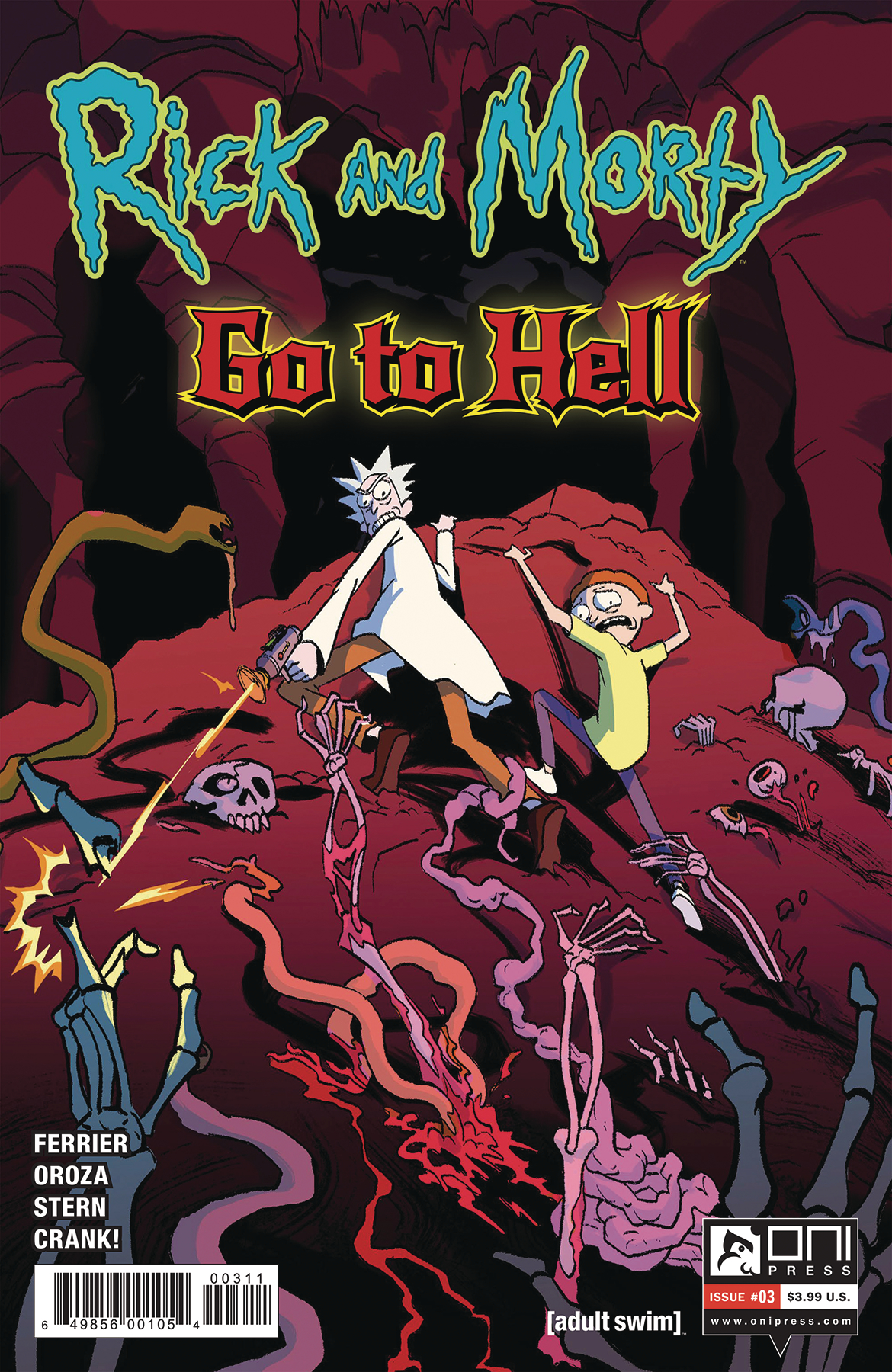 Rick and Morty Go To Hell #3 Cover A Oroza