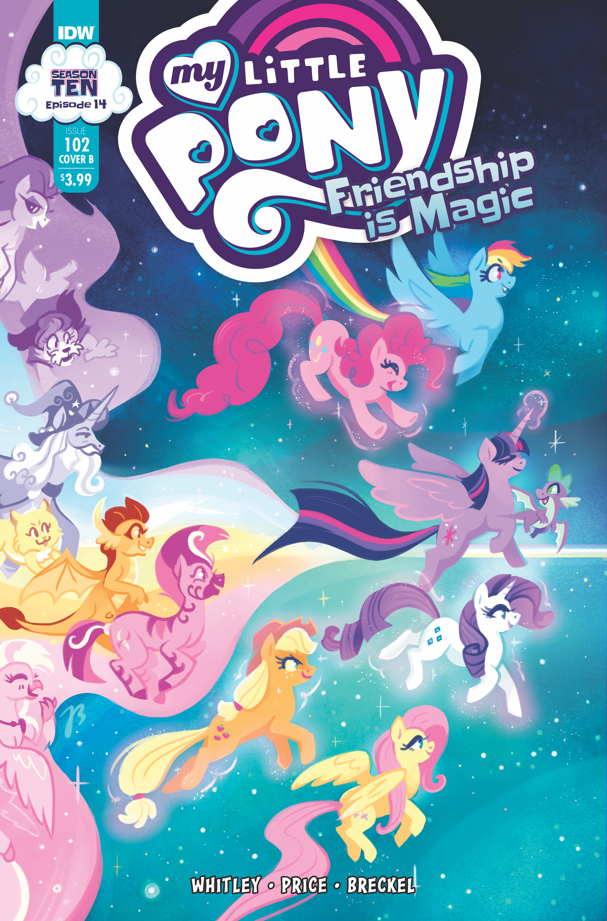 My Little Pony Friendship Is Magic #102 Cover B Justasuta
