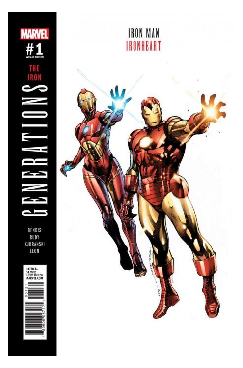 Generations Iron Man & Ironheart #1 Coipel Variant