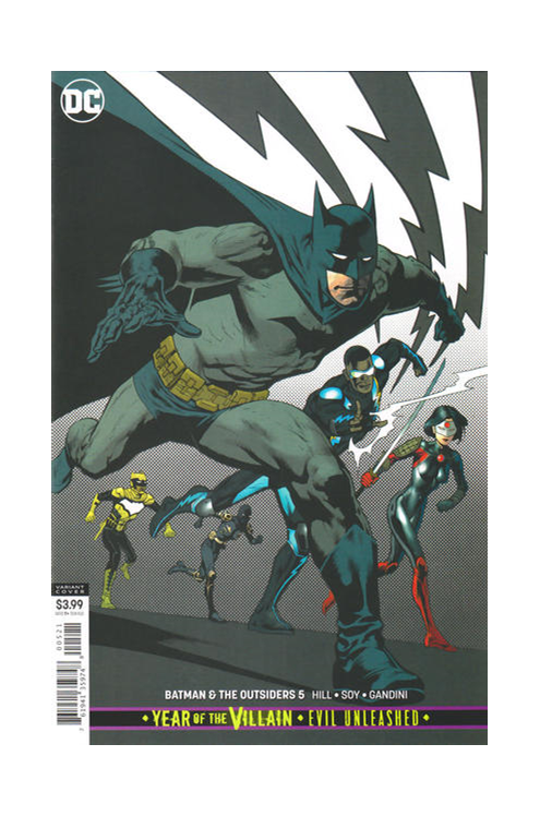 Batman and the Outsiders #5 Variant Edition Year of the Villain Evil Unleashed