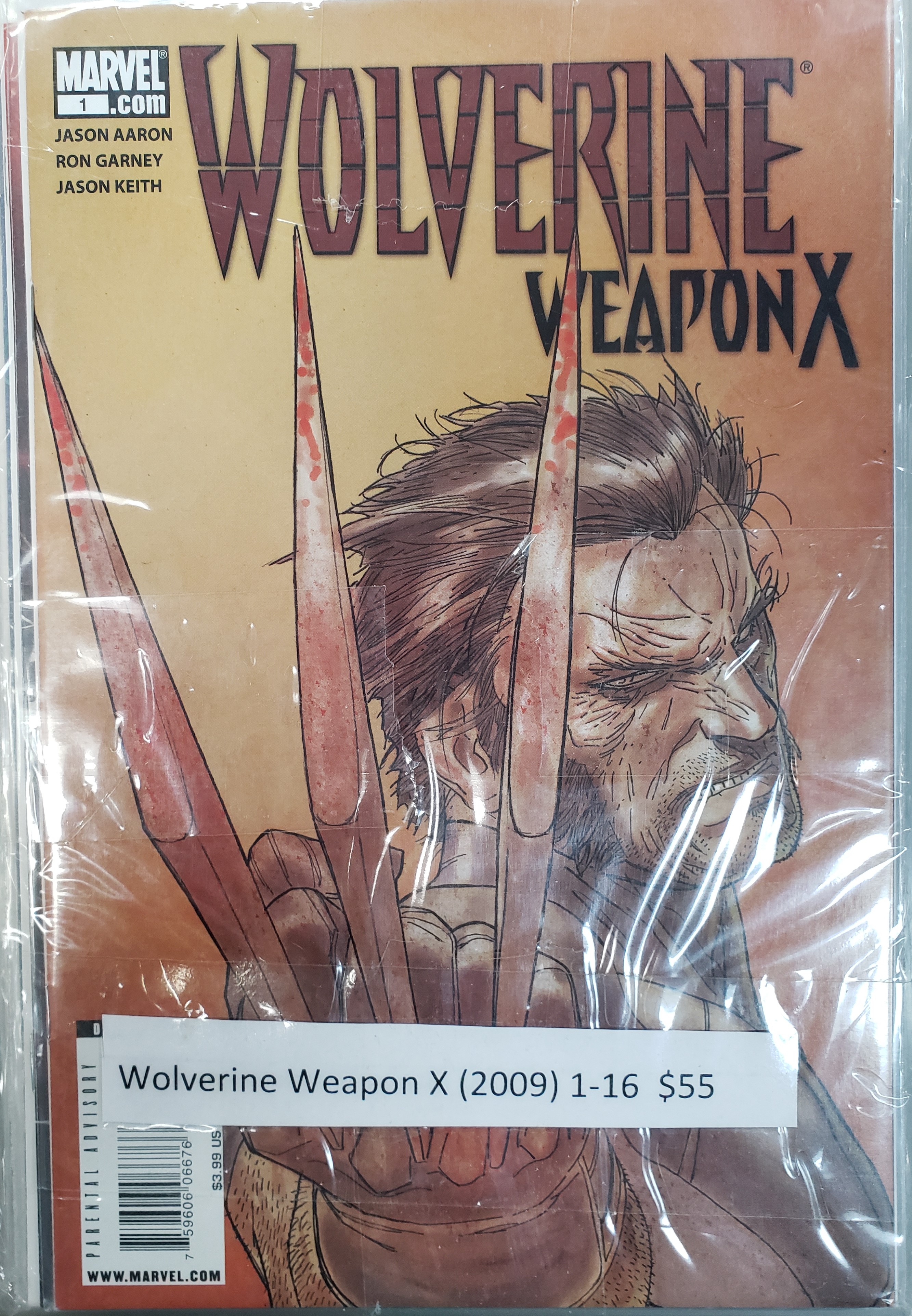 Wolverine Weapon X 1-16 Complete Series
