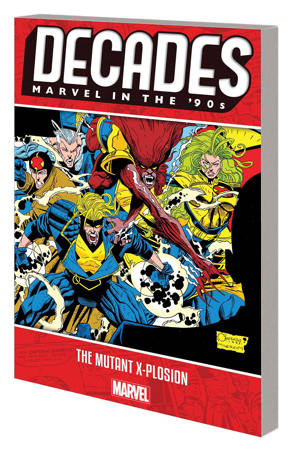 Decades Marvel 90's Graphic Novel Mutant X-Plosion