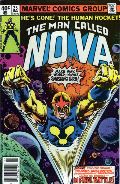 The Man Called Nova #25 - Fn/Vf