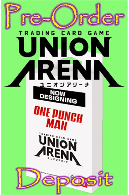 Union Arena Tcg Ue-06St One Punch Man Starter Deck Pre-Order Deposit