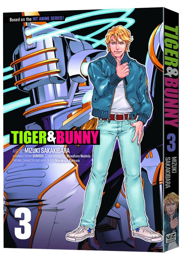 Tiger & Bunny Manga Volume 3