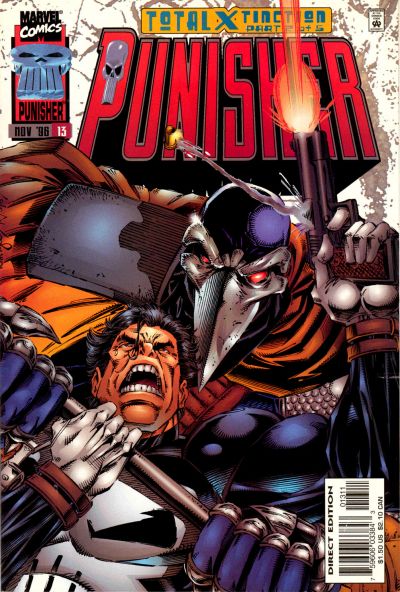 Punisher #13-Very Good (3.5 – 5) (1995) Direct Edition