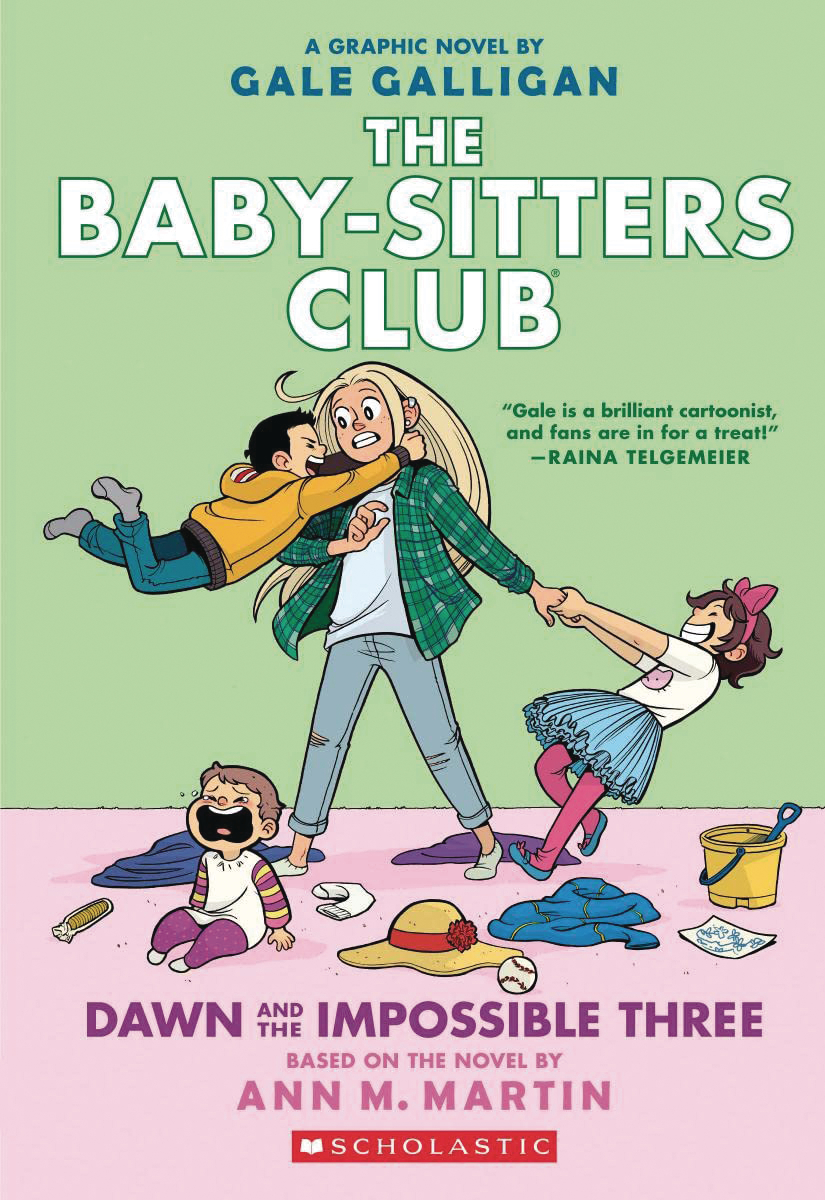 Baby Sitters Club Graphic Novel Volume 5 Dawn and the Impossible Three (2023 Printing)