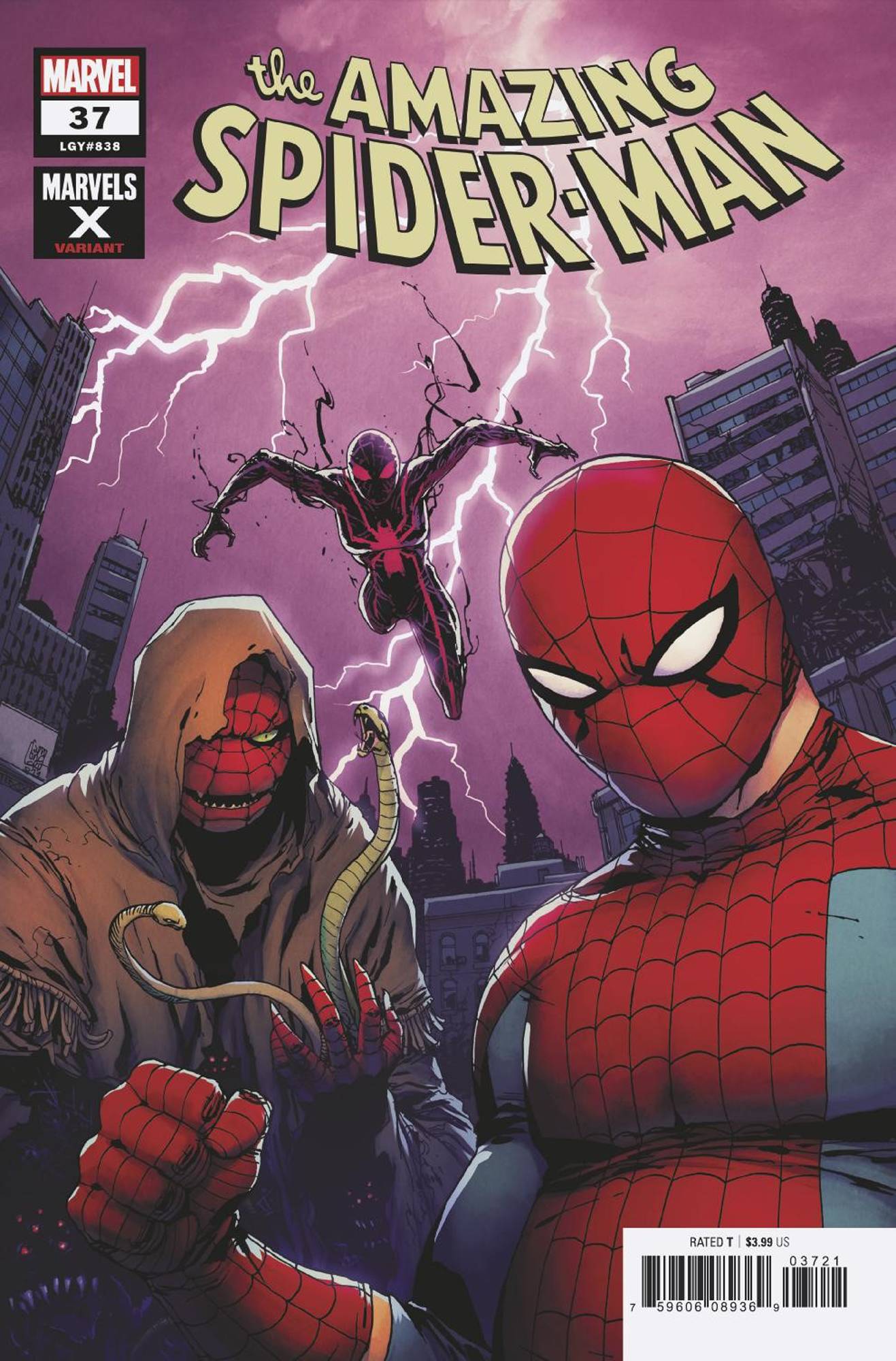 Amazing Spider-Man #37 Camuncoli Marvels X Variant 2099 (2018)