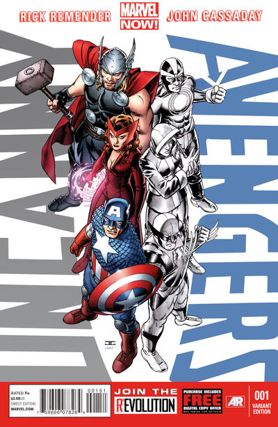 Uncanny Avengers #1 (Avengers Variant) (2012)