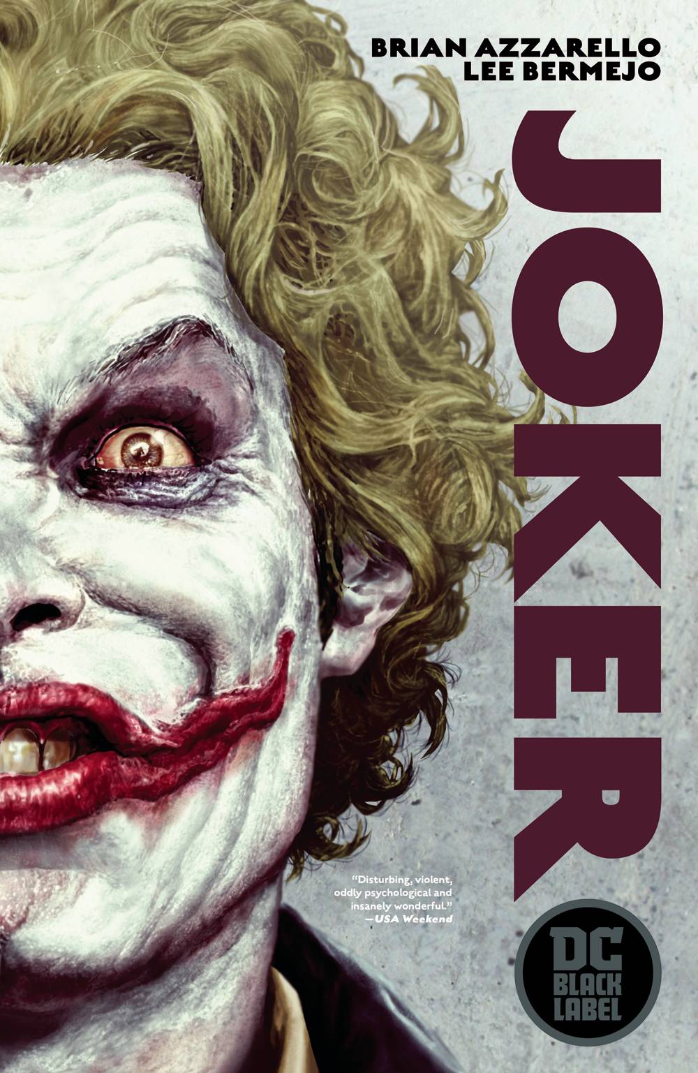 Joker Graphic Novel Black Label