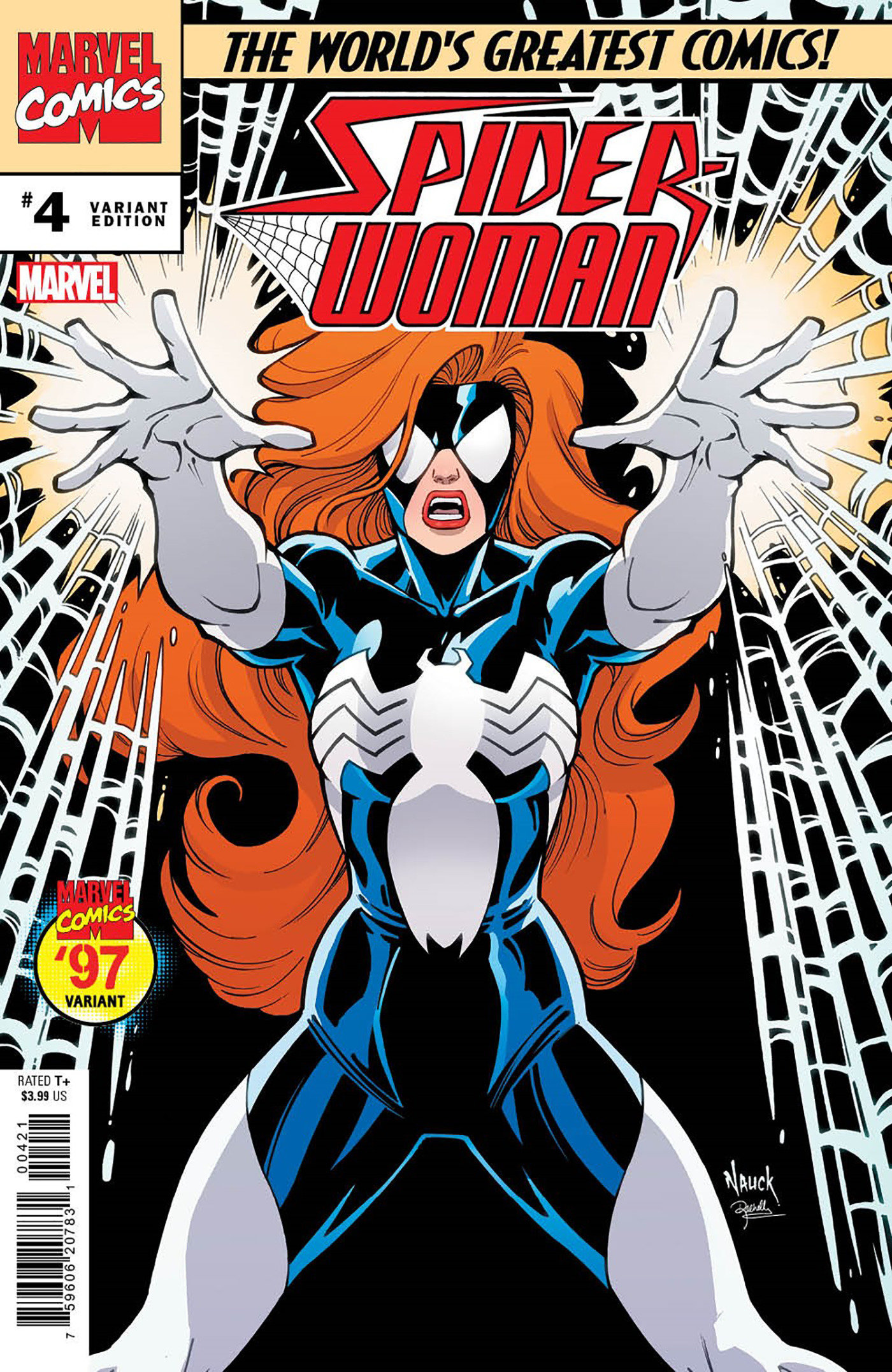 Spider-Woman #4 Todd Nauck Marvel 97 Variant (Gang War)
